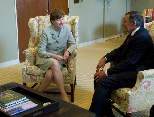 Shaheen meets with CIA Director Leon Panetta